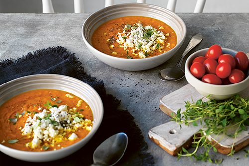 Morot- och saffranssoppa